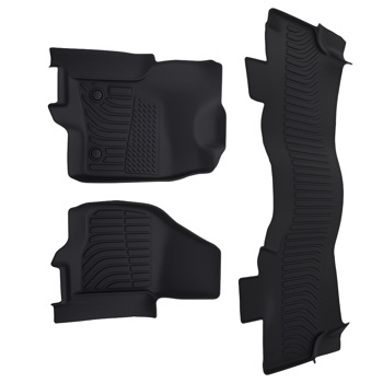 All Weather TPE Carpet Floor Mats fit for Ford F-250/F-350/F-450 Crew Cab 2012-2016