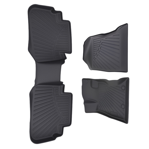 All Weather TPE Floor Mats fit for Subaru Forester 2019-2024 Black Floor Liners-6