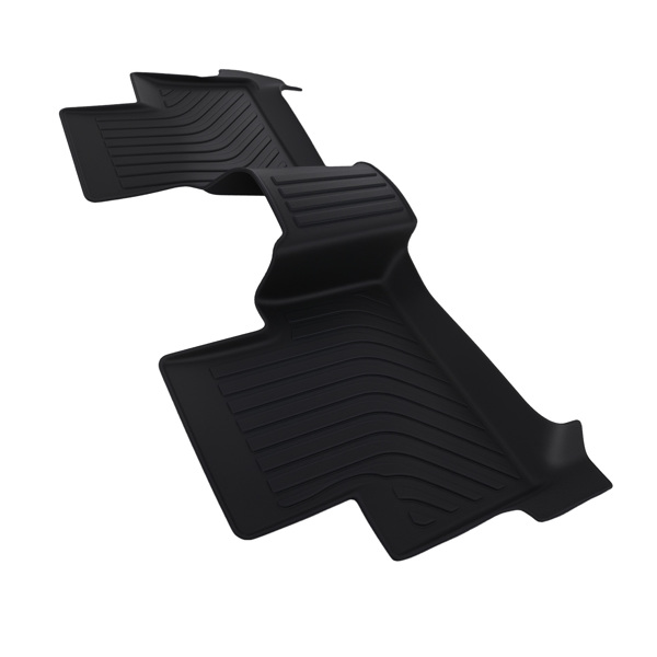 Anti-Slip Carpet Floor Mats fit for Chevy Colorado Crew Cab 2015-2022 Black TPE-4