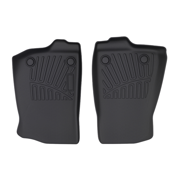 Floor Mats Liner fit for Jeep Wrangler JL 4-Door 2018-2024 TPE Black All Weather-3