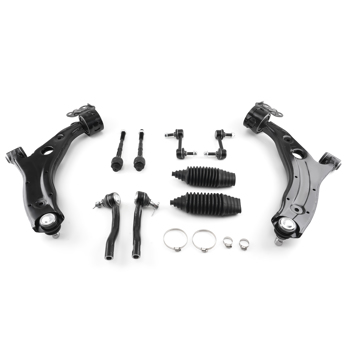 10x Front Lower Control Arms Sway Bar Link Kit fit for 07-14 Ford Edge Lincoln MKX