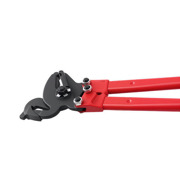 Heavy Duty Snow Chain Plier Tool 830mm CrV Steel with TPR Grip Handle Red Color-5