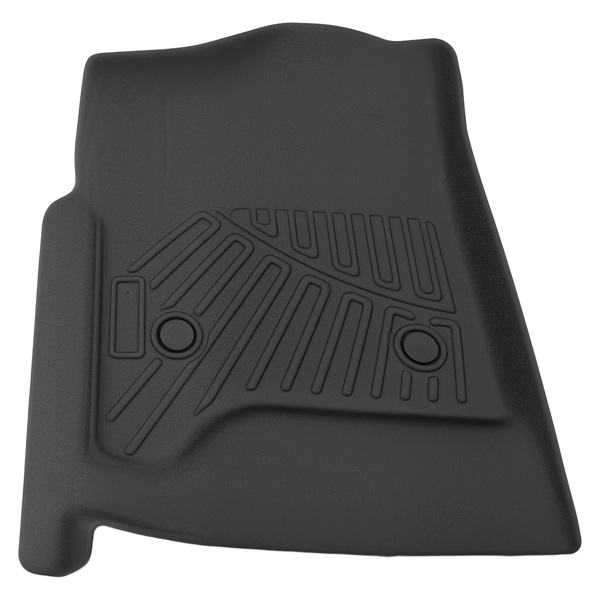3PC Black TPE Floor Set fit for Chevrolet Tahoe GMC Yukon 15-20 All Weather Mats-4