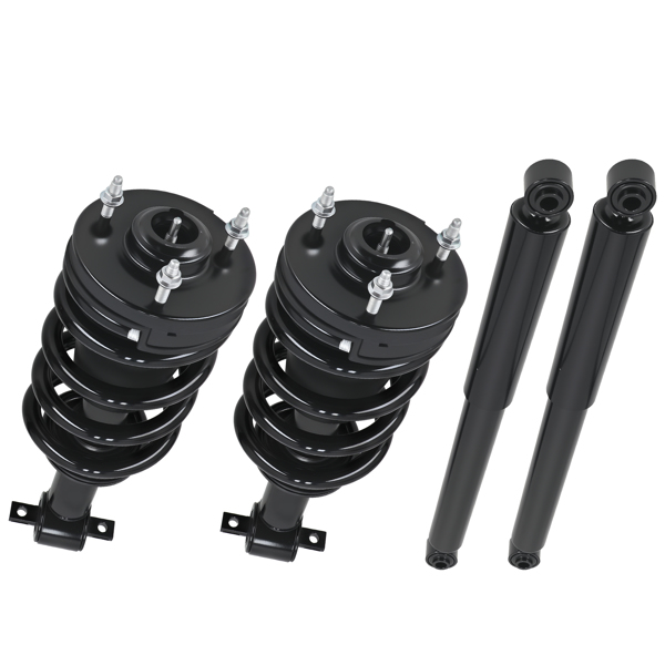 4 Front Rear Shocks Struts Suspension fit for GMC Sierra 1500 2007-2013 RWD AWD 4WD-6