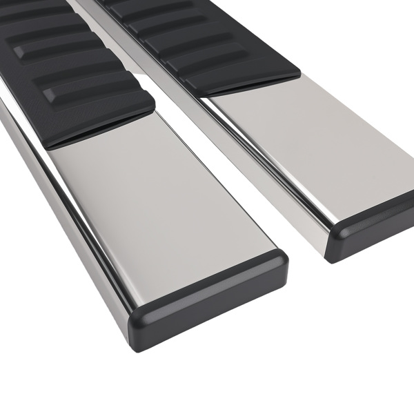 6" Side Step Running Board fit for Chevy GMC Silverado Sierra HD 2019-2025 Black-5