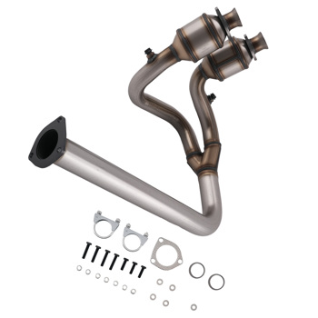 Front Catalytic Converter W/Gasket fit for Jeep Wrangler 4.0L 2000-2003 Direct-fit