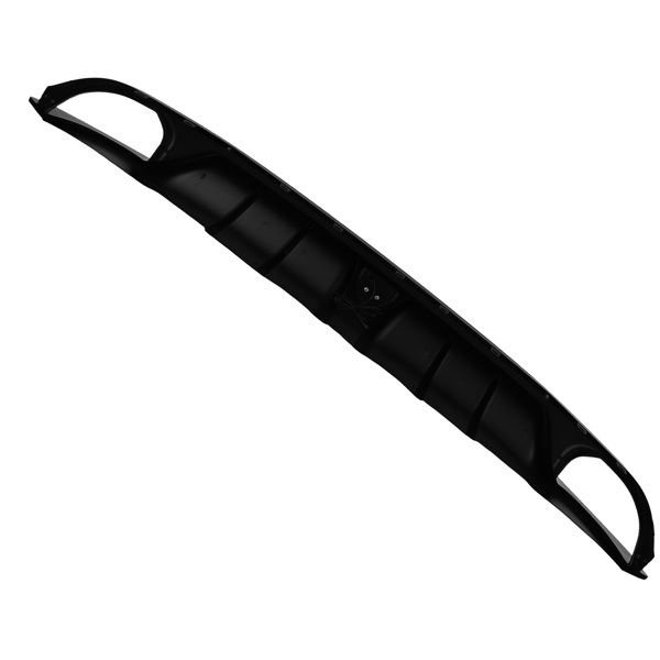 Trunk Spoiler & LED Rear Bumper Diffuser fit for Honda Civic 4-Dr Sedan Models 22-25-5