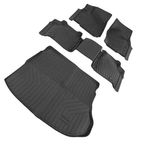 Cargo Liner + Floor Mats Set fit for Jeep Grand Cherokee 2022-2025 TPE  All Weather-6