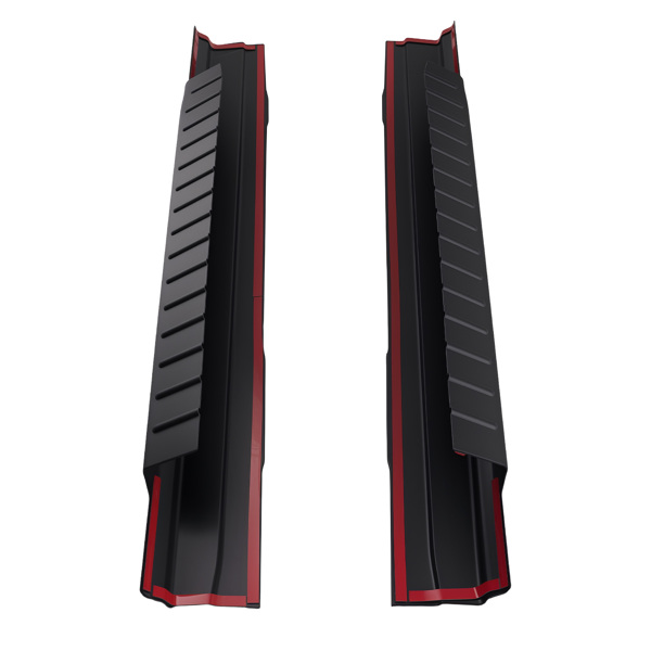 Rocker Panels Protect Cover fit for Ford F150 2009-2014 Crew Cab ABS 4PC-1