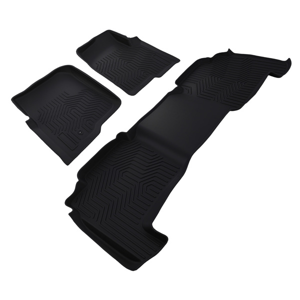All Weather TPE Car Floor Mats fit for Ford F-150 Super Crew Cab 2004-2008 Anti-Slip-6
