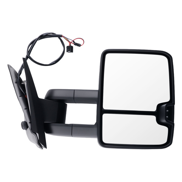 Chrome Tow Mirror fit for Tahoe/Yukon XL 2007-2013 Heated Power Signal Lights-3