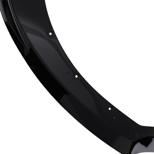 Glossy Black Lip Kit fit for Ford Mustang 2015 2016 2017 Front Lower Bumper Splitter-1