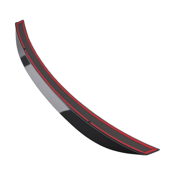 Carbon Fiber Trunk Lid Rear Spoiler Wing fit for KIA STINGER 2018-2023 Sport-2