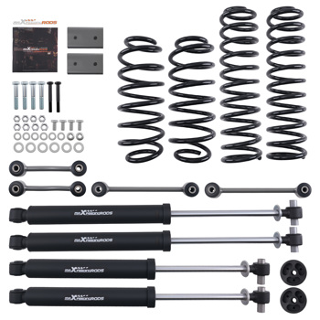 2.5" Lift Kit w/ Shock Absorbers fit for Jeep Wrangler JL Unlimited 2018-2023