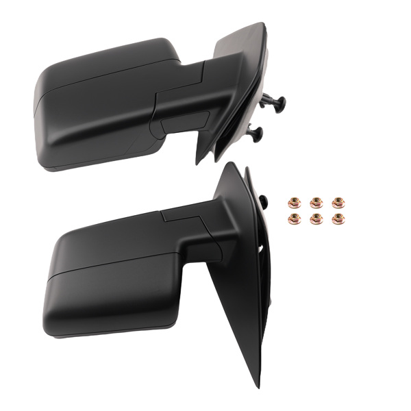 Heated Power Mirrors fit for Ford F-150 Platinum 2009-2014 8L3Z17682EA Black-6