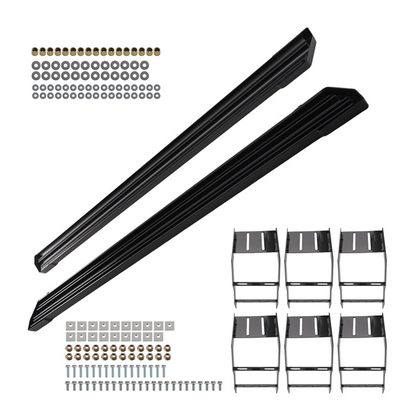 6" Running Boards fit for Ford F250 F350 SuperDuty Crew Cab 2017-2026 Aluminium-6