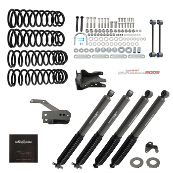 4" Complete Kit fit for Jeep Wrangler Unlimited Rubicon 2007-2017 w/ Shocks Springs