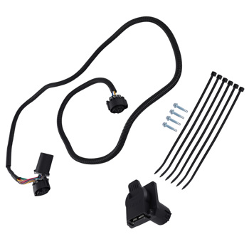 7-Pin Trailer Wiring Harness fit for Ford Super Duty F250-F550 2017-2022 HC3Z15A416A