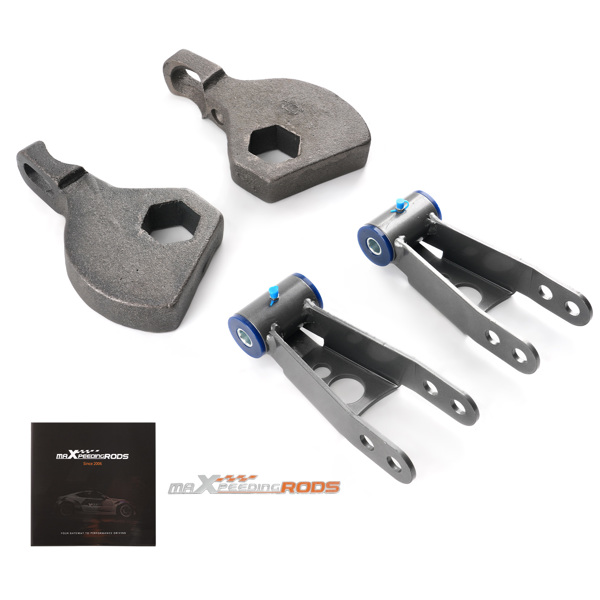 Leveling Lift Kit Front 1-3" Rear 2" fit for Dodge Durango 1998-2003 4X4 SUV-6