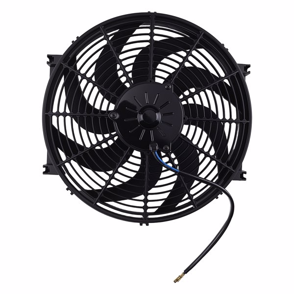 14 Inch Cooling Fan Electric Radiator 12V 90W Universal Assembly-1