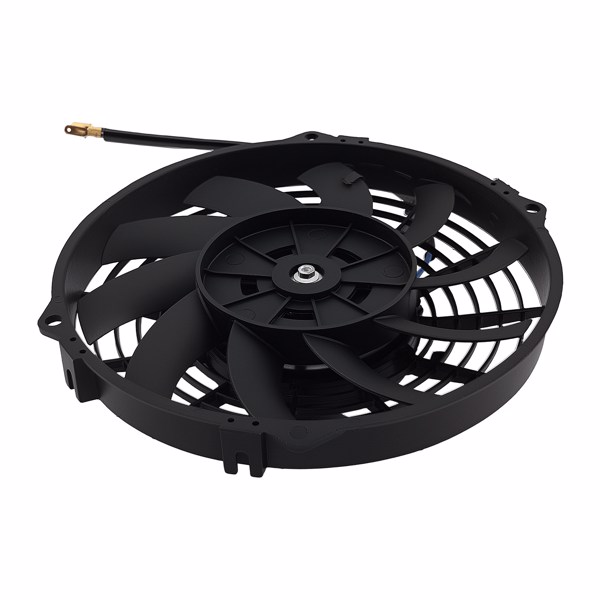 80W Universal Radiator Cooling Fan 9 IN 12V Electric Performance Assembly-2