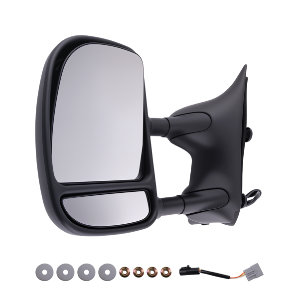 Left Side Mirror fit for Ford F-250 F-350 F-450 F-550 2008-2016 Black Chrome-6