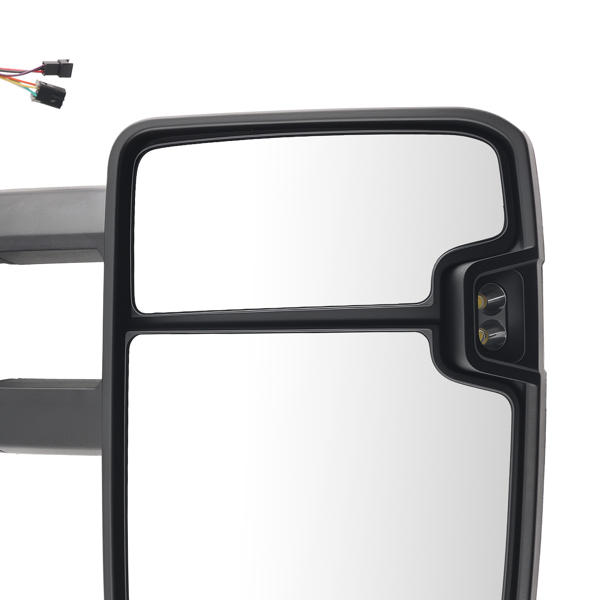 Left Right Mirror fit for GMC C1500/C3500 1988-2001 SC05097IT921TU Black Power-4