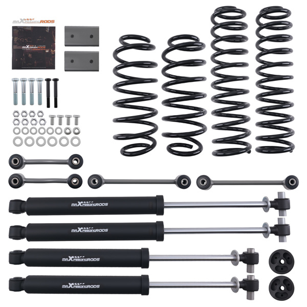 2.5" Lift Kit w/ Shock Absorbers fit for Jeep Wrangler JL Unlimited 2018-2023-6