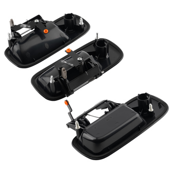 Front Left Right Door Handle fit for GMC Savana 1996-2009 15167640 Black 3PCS