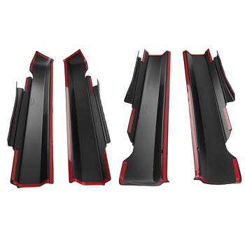 Rocker Panels Protect Cover Set fit for Ram 1500/2500/3500 2011-2018 Crew Cab