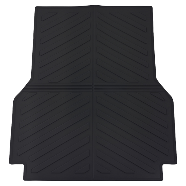 5FT Black Trunk Bed Mat Liner fit for Toyota Tacoma 2005-2023 TPE Waterproof-2
