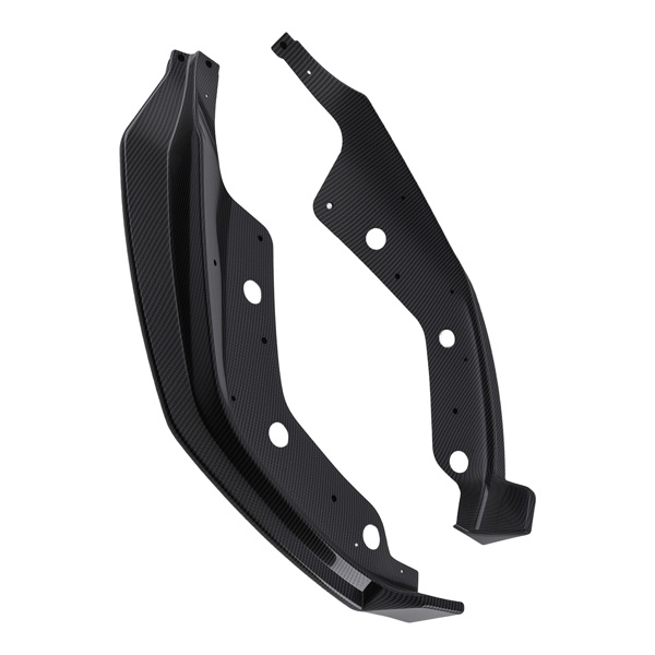 Front Bumper Add-on fit for BMW 3-Series G20 M Sport Sedan 2019-2021 Carbon Look-2