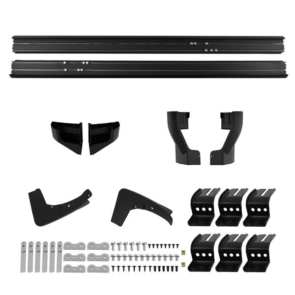 Black Running Board Nerf Bars fit for Ford Explorer 20-2026 Non-Slip Protection-6