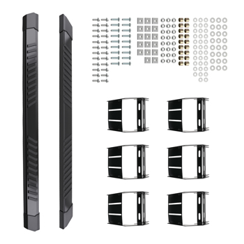 Anti-Slip Running Board fit for Ford F250 F350 F450 Superduty 1999-2016 4 Door Crew