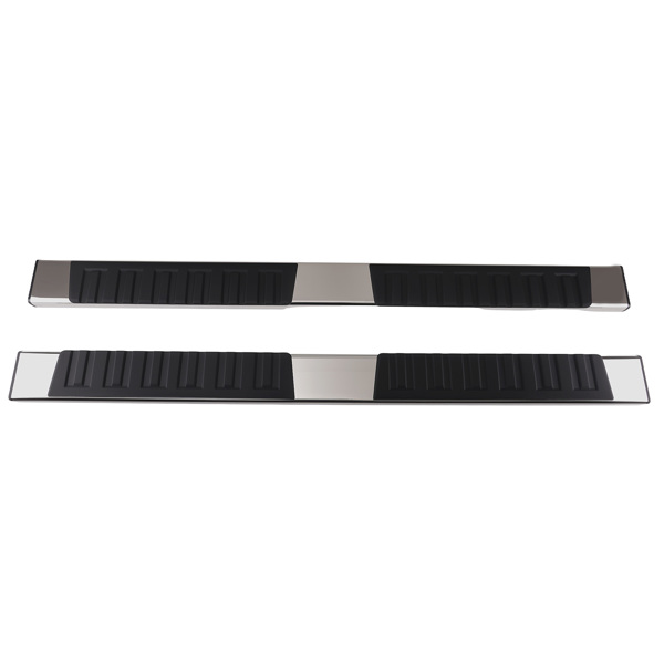 Anti-Slip Step Rails Running Boards fit for Ford F-150 Crew Cab 2009-14 Nerf Bars-1