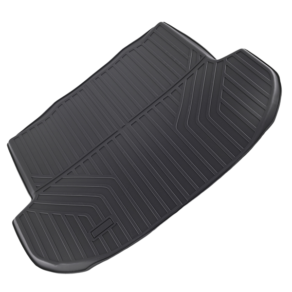 Black Trunk Mat Liner fit for Hyundai Santa Fe 21-23 Cargo Liner Mat Waterproof TPE-6