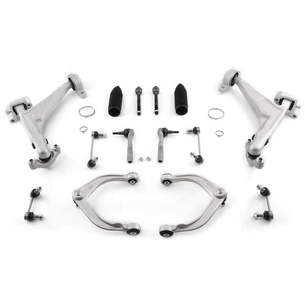 Front Lower Control Arms Kit Ball Joints Sway Bars fit for Volvo XC60 XC90 2016-2020-6