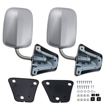 Chrome Rear View Mirror fit for Chevrolet C1500 1991-1992 15697332 GM1320106