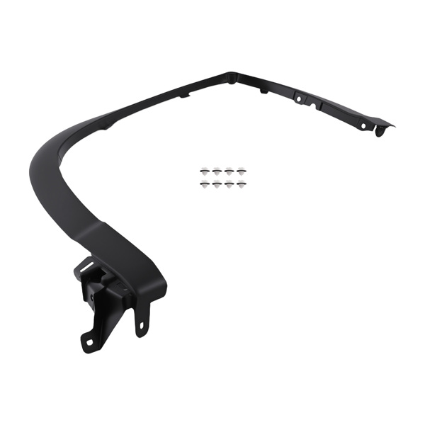 1x Front Right Fender Flare Molding fit for Toyota Highlander 2014-2019 Black-6