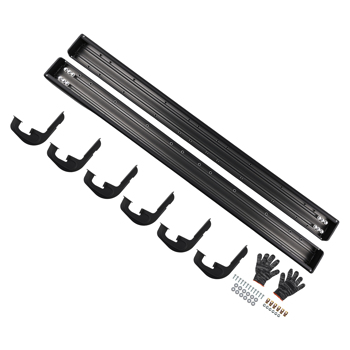 6" Running Board fit for Chevrolet Silverado 1500 GMC Sierra 2500HD 2007-19 Aluminum