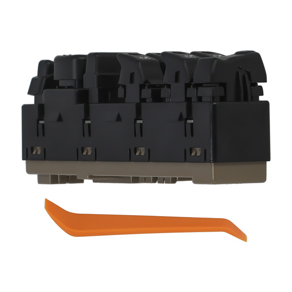 Power Window Switch Front Driver LH Side Black fit for GMC Chevy Silverado 15883320-6