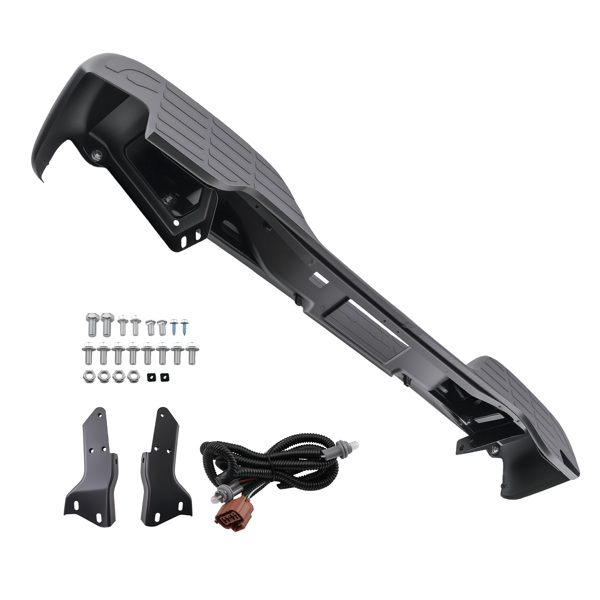Black Rear Bumper fit for GMC Yukon 2000-2006 GM1101115 Plastic Steel Screw-On-6