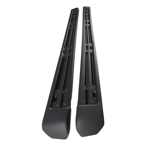 Black Side Steps fit for 2020-2023 Jeep Gladiator JT 4DR Running Board Heavy Duty-2