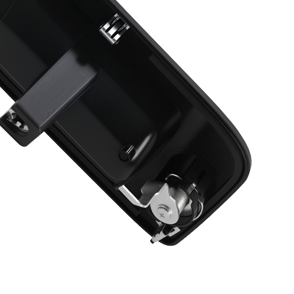 Rear Tailgate Handle Bezel fit for Chevrolet Silverado 2007-2014 Black Lock with Key-3