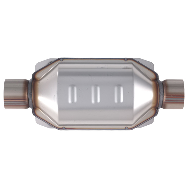 2.5" Universal Catalytic Converter Stainless Steel 70318 EPA 14'' Length-5