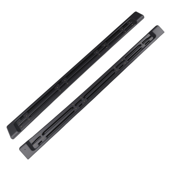 Black Side Steps fit for 2020-2023 Jeep Gladiator JT 4DR Running Board Heavy Duty-4
