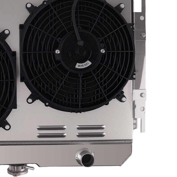 3 Row AT Radiator Fan fit for Chevrolet Bel Air/El Camino/Impala 1963-1968 MC289 Kit-5