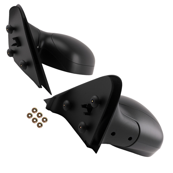 Black Manual Folding Mirrors fit for Ford F-150 SuperCab 2001-2003 FO1321300-6