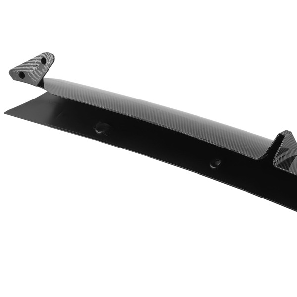 Front Bumper Lip Splitter Spoiler fit for 2020-24 Tesla Model Y Carbon Fiber Look-1
