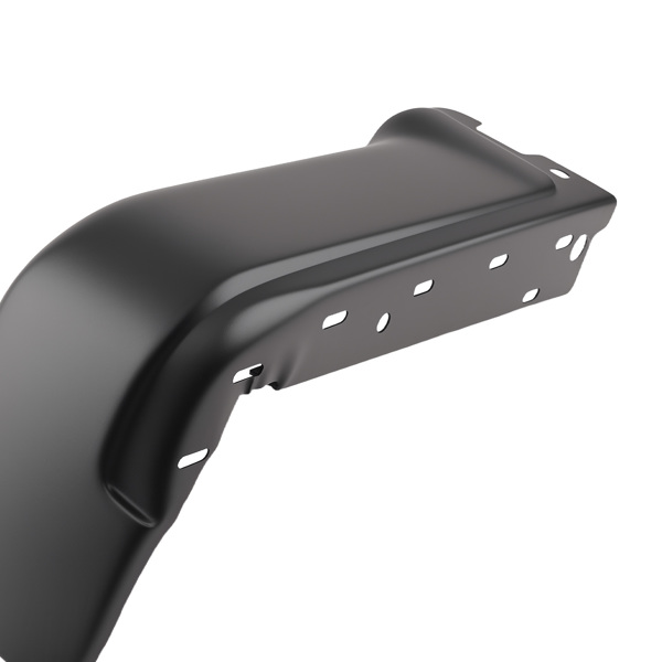 Right Black Steel Rear End fit for Ford F150 09-14 FO1102375 Bumper Side-4